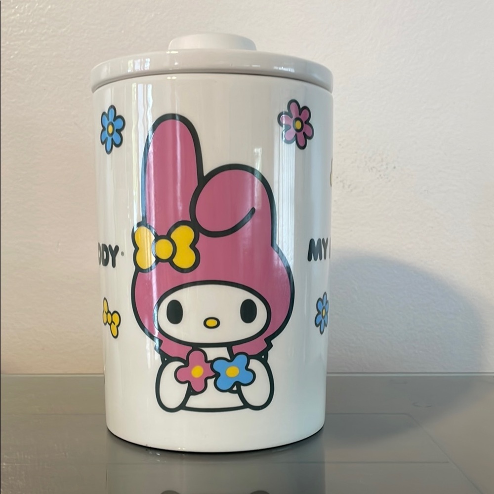 Sanrio My Melody White Ceramic Canister